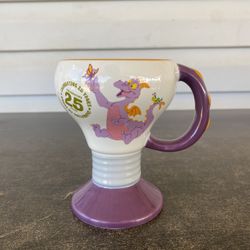 Disney Figment Cup Mug 25th Anniversary 2018 Flower and Garden Lightbulb