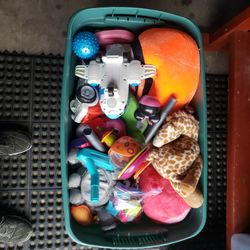 Huge Tote Of Toys
