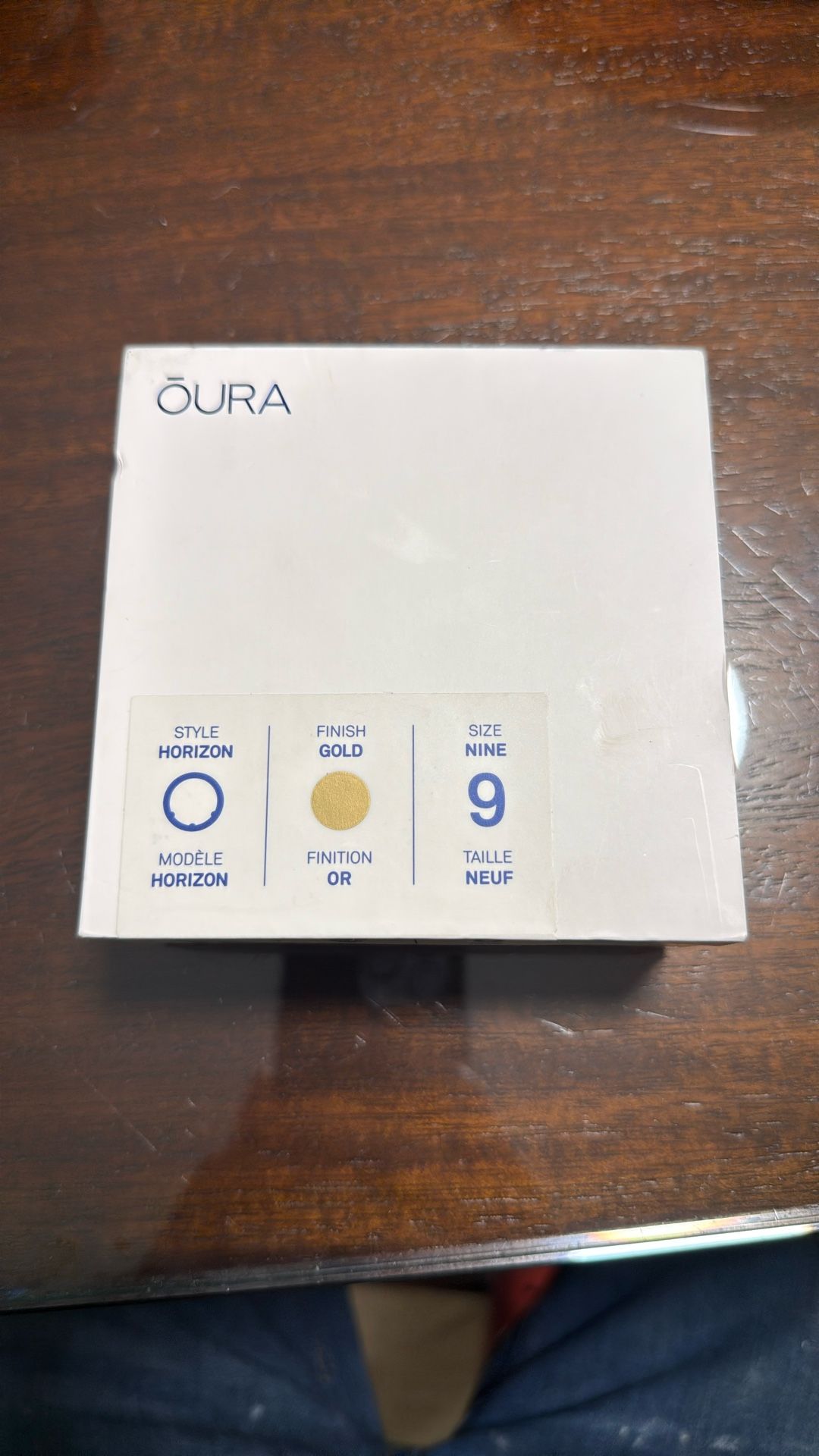 Gen 3 Size 9 Gold Horizon Ōura Ring