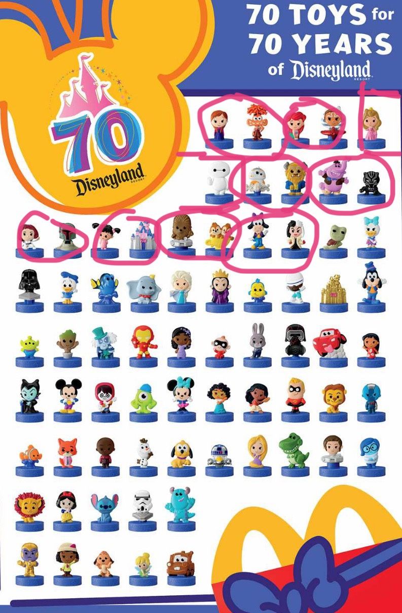 McDonald’s 70th Anniversary Disney