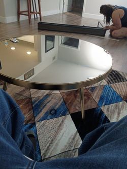 Mirrored Table