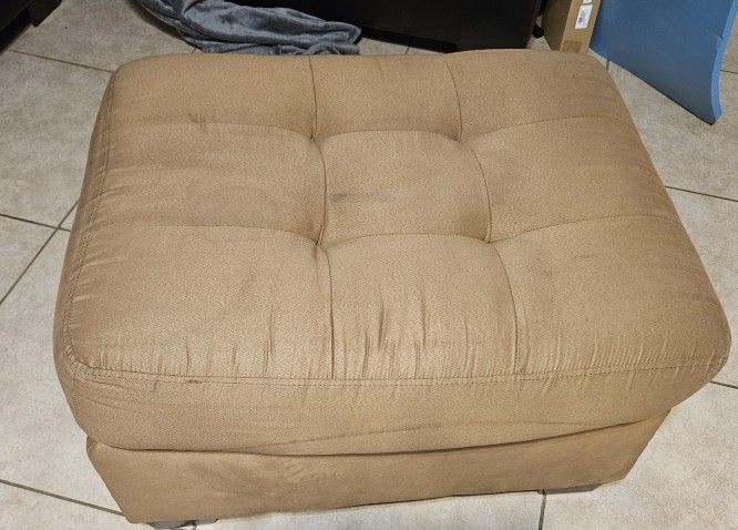 Brown Ottoman 