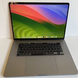 Apple MacBook Pro 16” Touch Bar (2019 model) Intel i7 processor 16GB Memory 512GB storage (powerhouse-work station) 