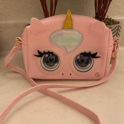 Purse Pets, Glamicorn  Interactive Pet With Sounds and Reactions  Unicorn Purse 