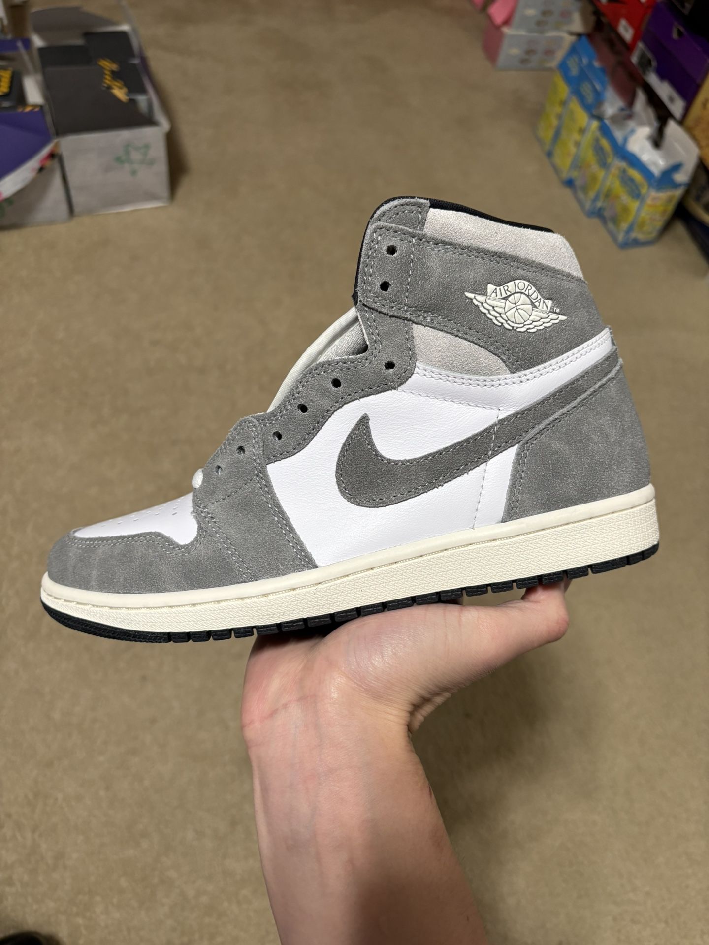 Size 8 - Air Jordan 1 Retro OG High Washed Black