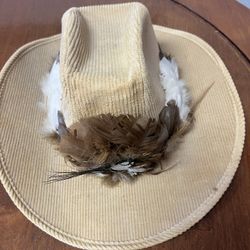 Vintage Women Bailey U-Rollit Corduroy Hat