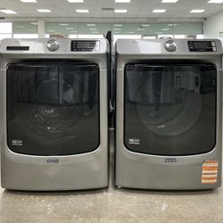 Maytag 4.5 cu. ft. Front Load Washer w/Steam Cycle 7.3 cu. ft. Vented Electric Dryer