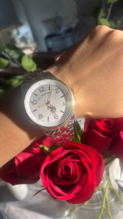 U.S. Polo Assn. Silver-Tone Watch