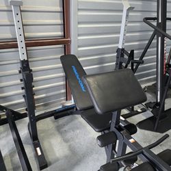 Weight Bench & Rack 