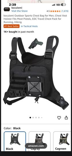 Chest bag/ vest