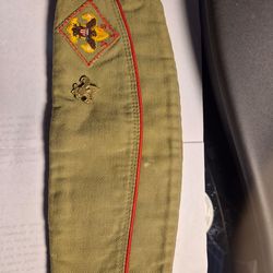 Vintage Boy Scout hat and Vintage 1911 pin