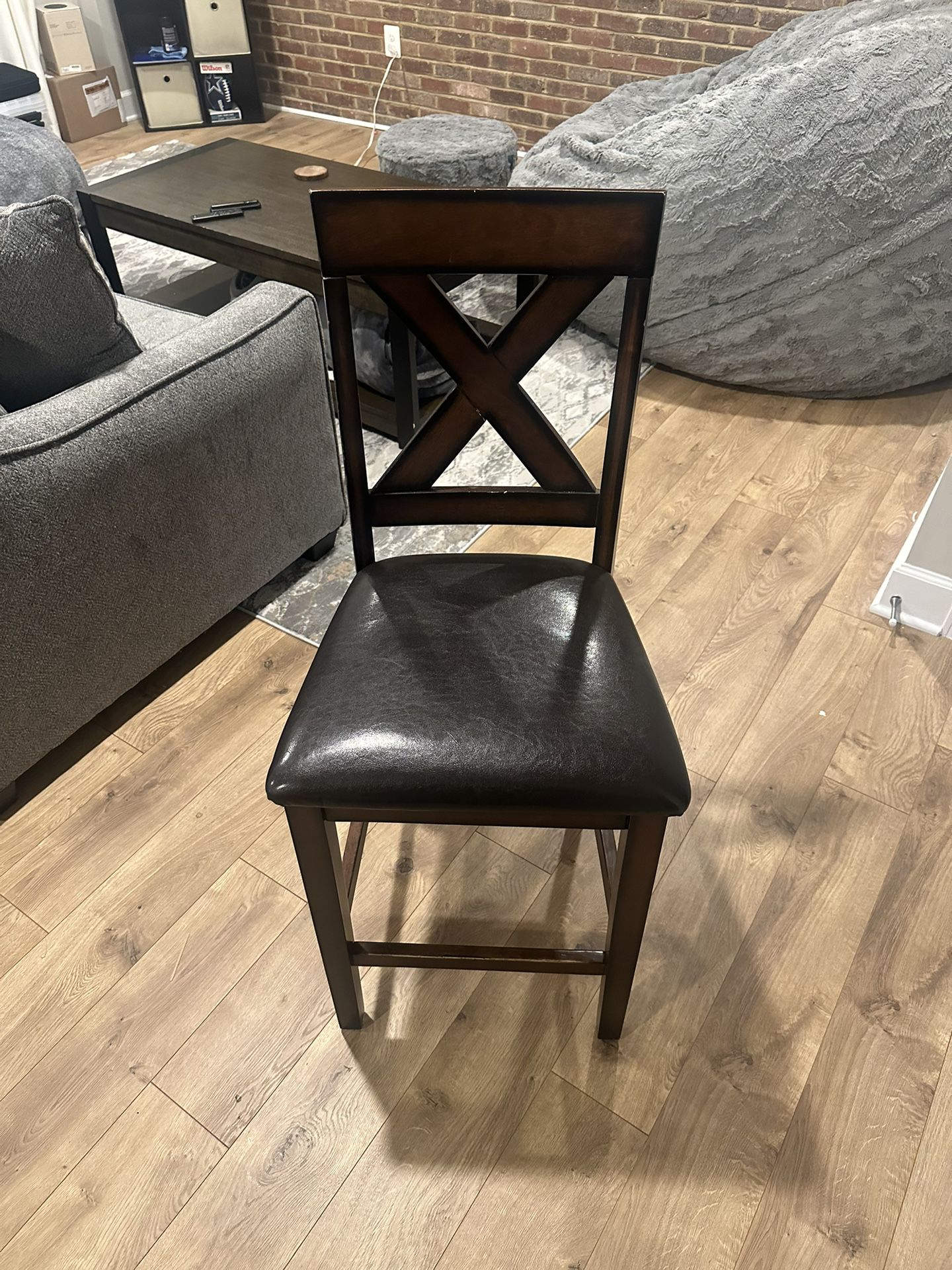 Set Of 4 Counter Height Chairs
