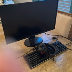 Computer And Keyboard 