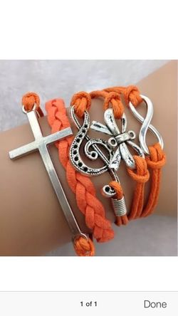 Leather bracelet
