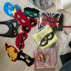 Kids Masks And Capes 