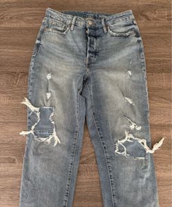 Old Navy button fly jeans size 12 tall