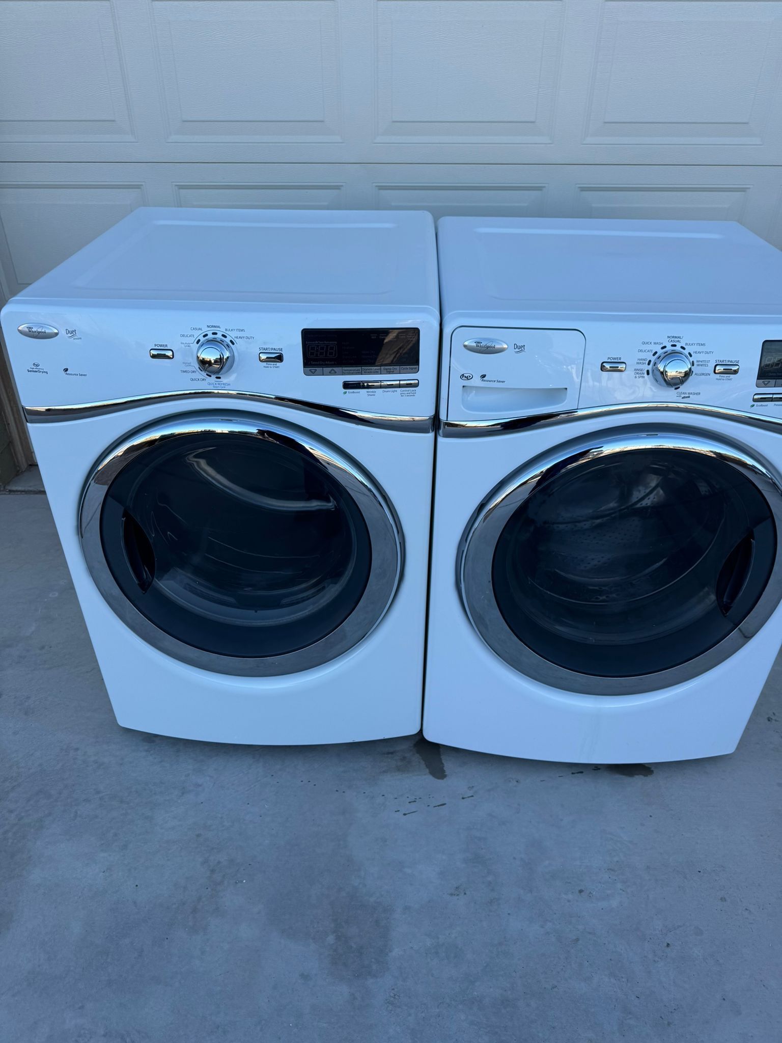 Whirlpool Washer And Dryer Set