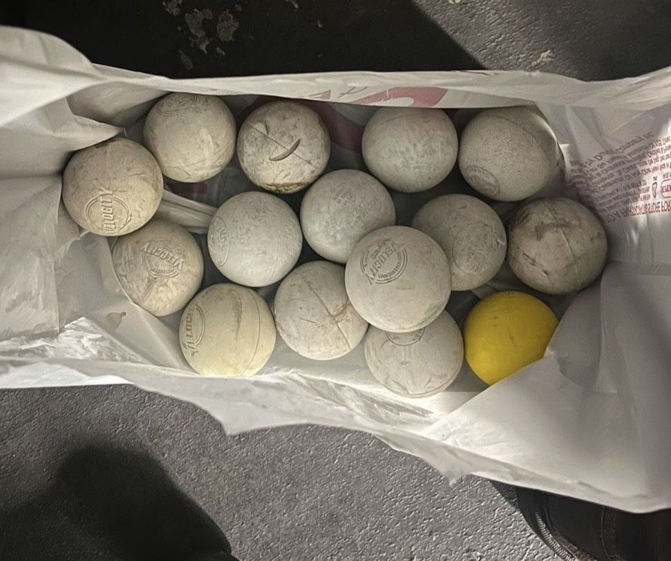 Used Lacrosse Balls