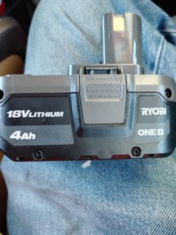 Ryobi ONE+ 18V 4Ah Lithium Battery