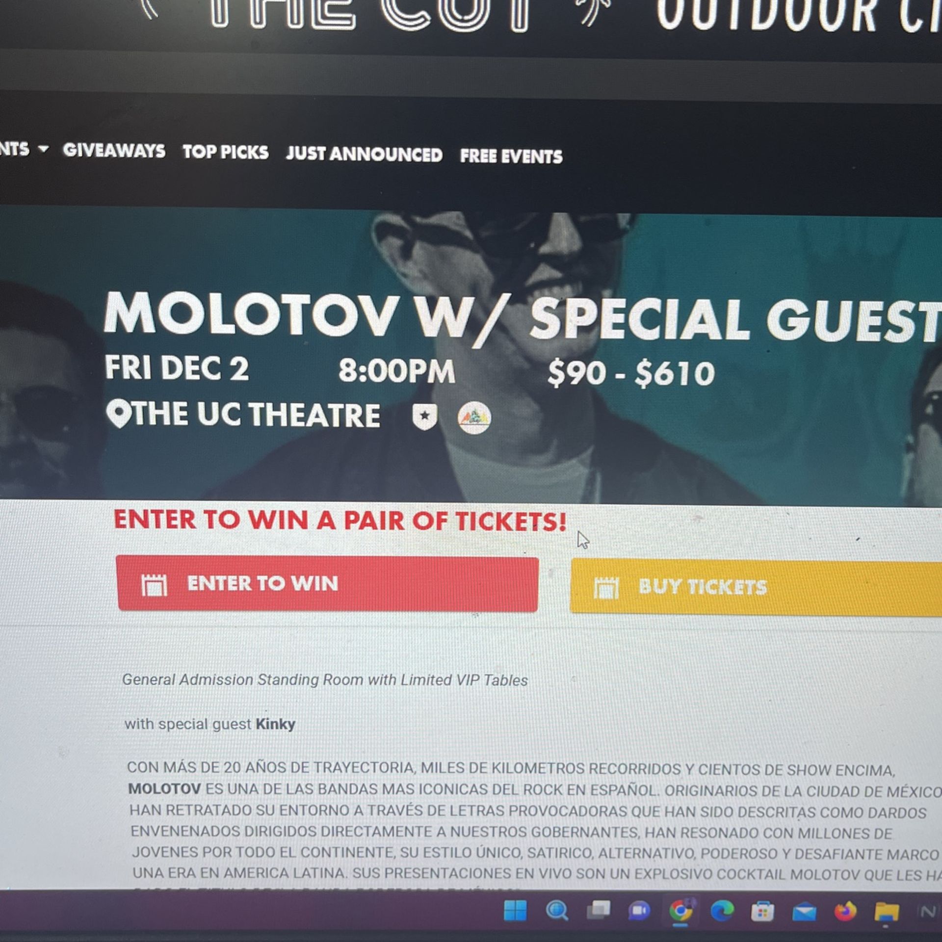 Molotov !! Berkeley 12/2