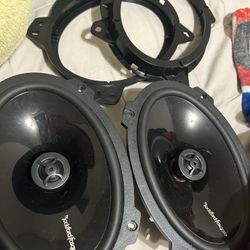 2x 6x9 Rocksford Speakers 