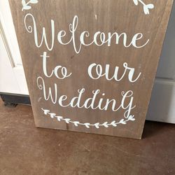 Wedding Sign