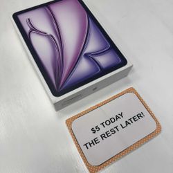 Apple iPad Air 11* M3 Tablet New - Pay $5 and the rest later