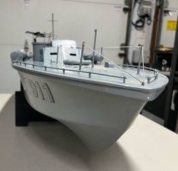 Vintage 48”  Dumas PT-109 RC Boat with 3 Motors/Shafts/Props.