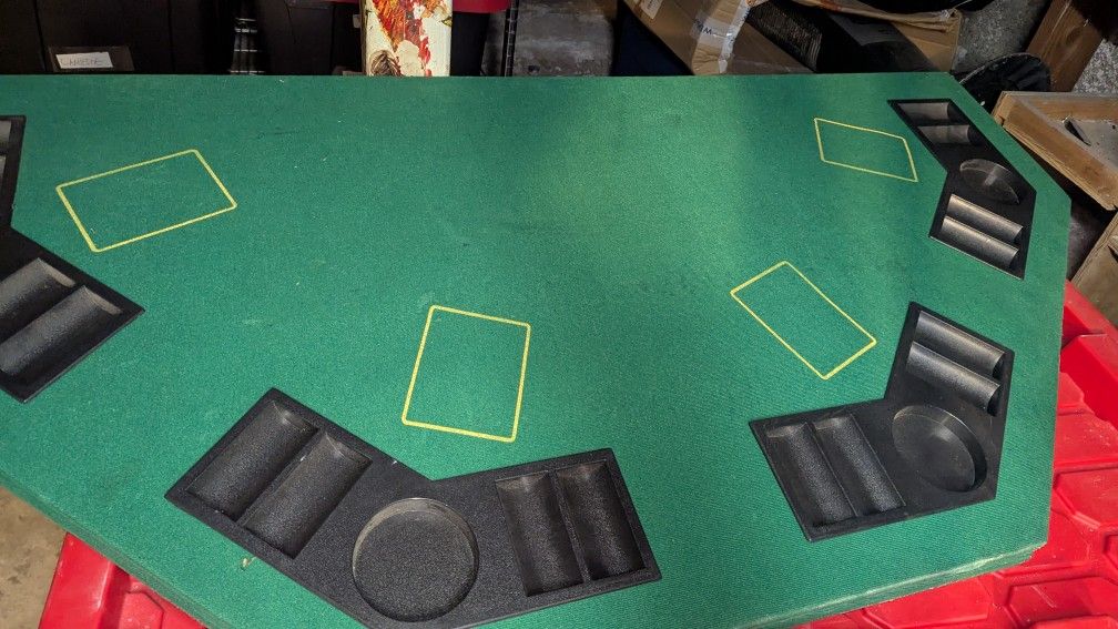 Poker Table Fold Up