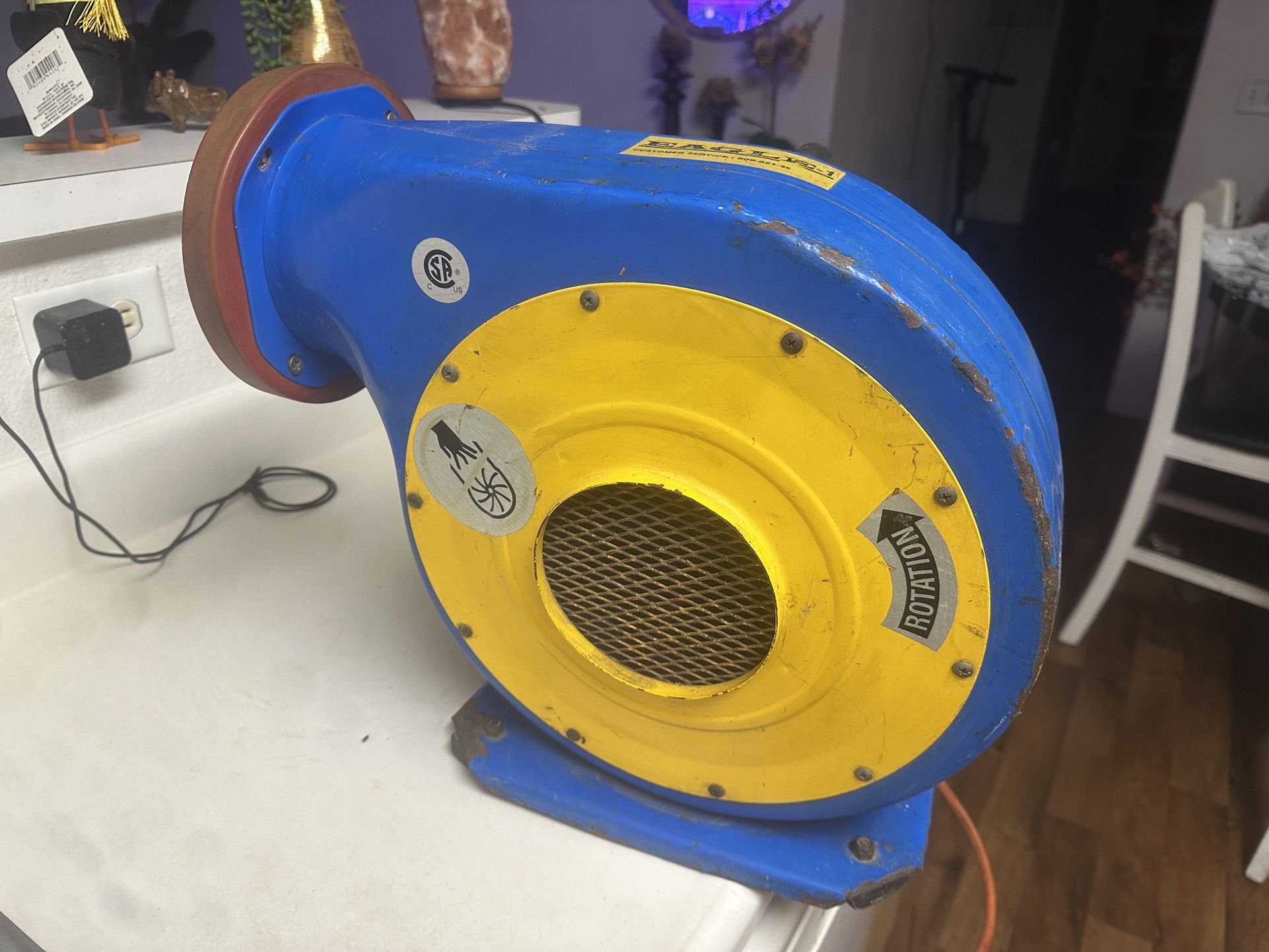 Bounce House Inflation Pump