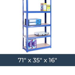 5 Shelf Rack/Raka De 5 Estantes