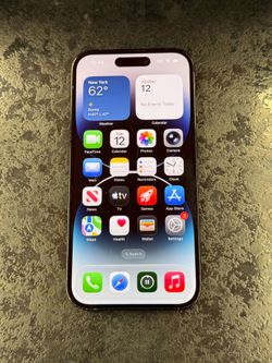 Apple iPhone 14 Pro - 128 GB - Space Black (Unlocked) 87% Battery Health