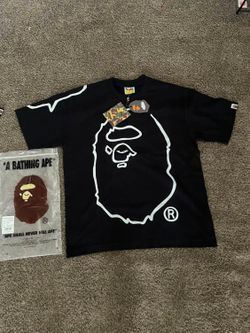 Black bathing ape tee size m