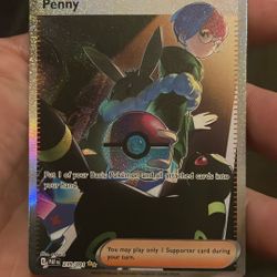 Penny  Paldean Fates NM Pokemon Card