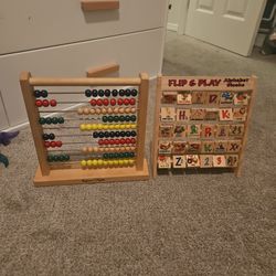 Abacus And Alphabet Blocks