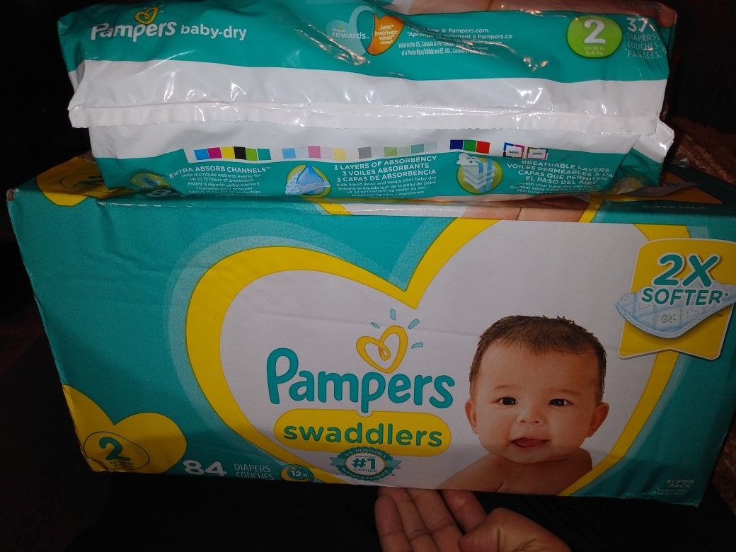 Pampers size 2