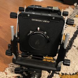 OMEGA VIEW LARGE FORMAT 4x5 camera !!