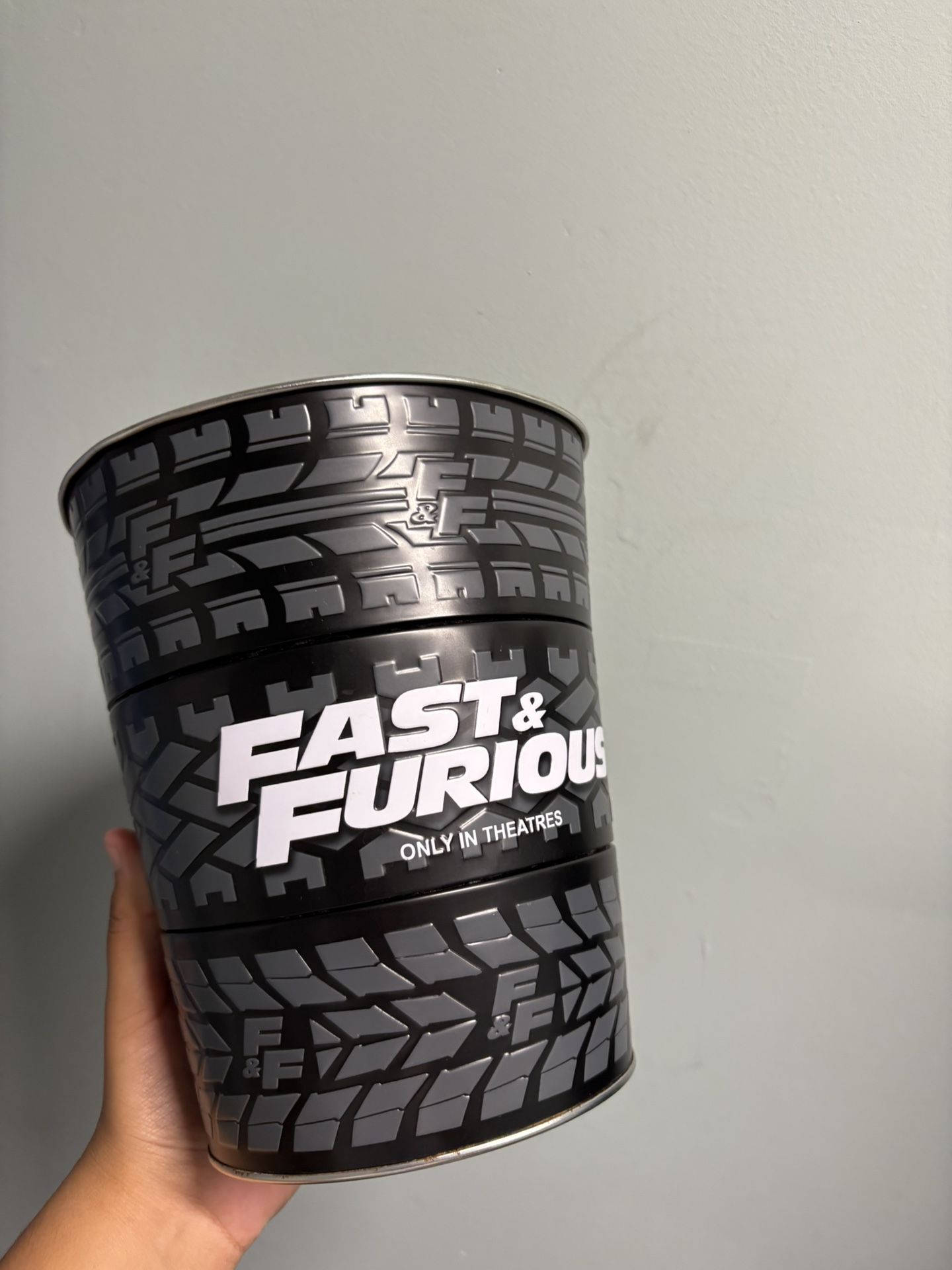 Fast&Furious Collectible Popcorn Bucket