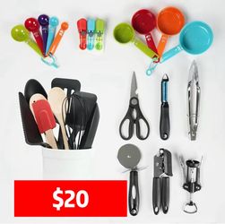 ❤️$20❤️ HAWOK 28 Pcs Kitchen Utensils Set, Kitchen Gadgets Tools Set Pick up is in the East Los Angeles 90032 El Sereno Neighborhood. Between Hunting