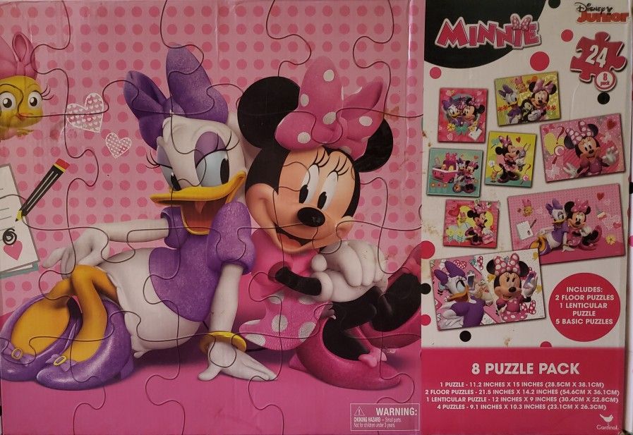 Minnie Large Puzzle Set