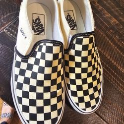 Checkered Vans