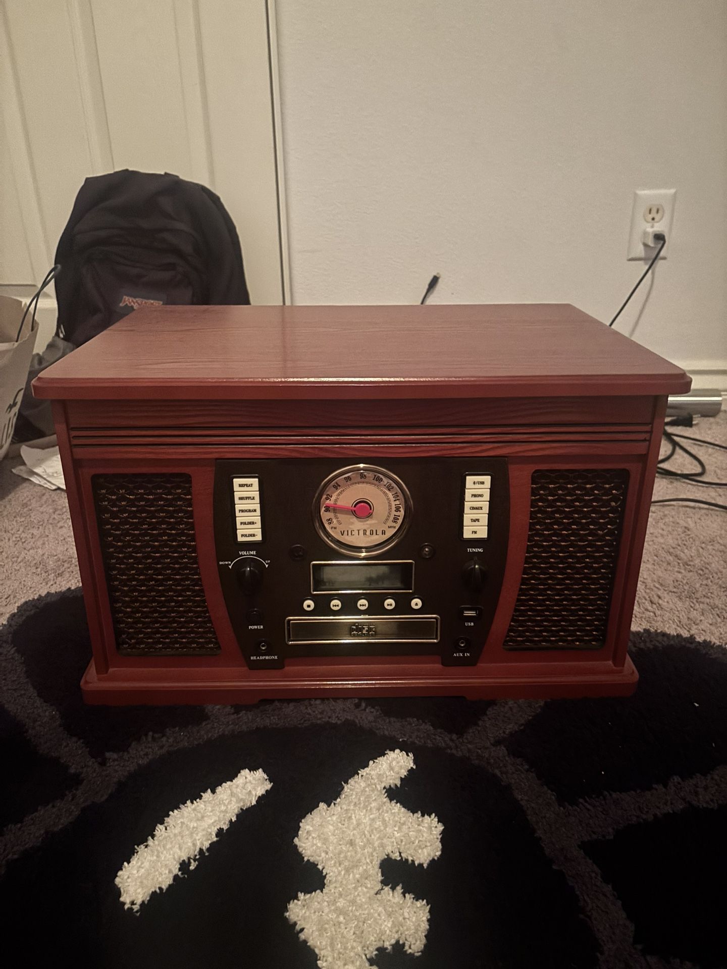 Victrola Record Player and Bluetooth Speaker