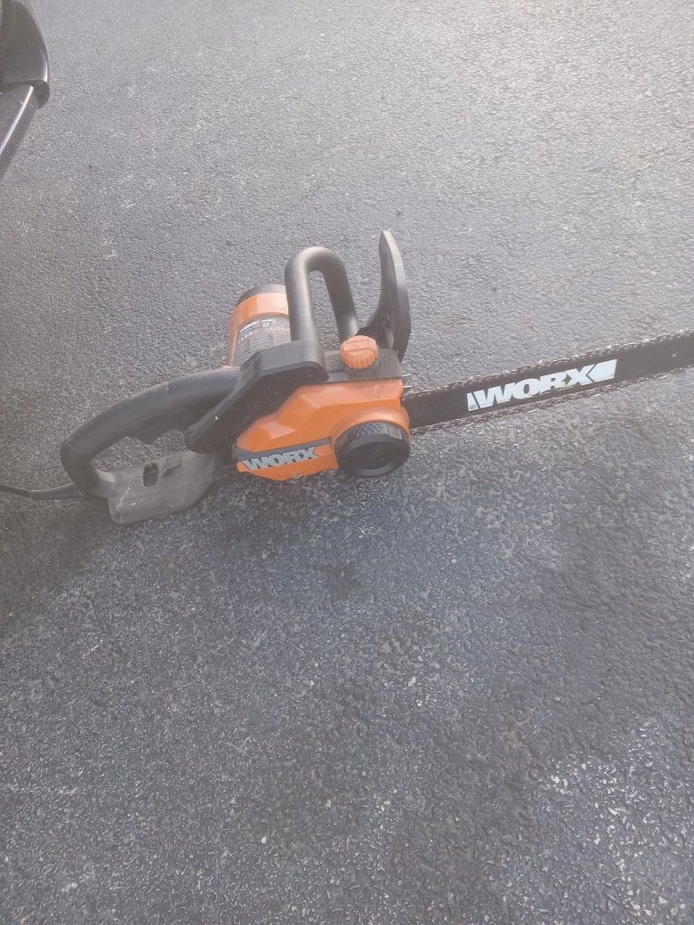 Work Electric Chainsaw