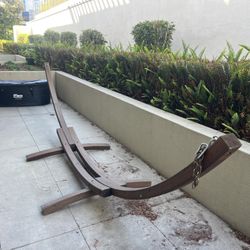 Large Wooden Hammock stand