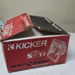 Kicker Solo Baric 8" Subwoofer 