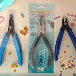 Precision fine flat tip pliers pack + 6 in 1 pliers + cutting pliers