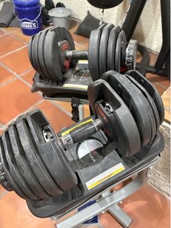 Solo flex Weights and stand