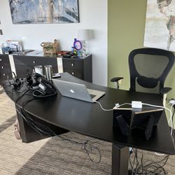 Desk & Credenza