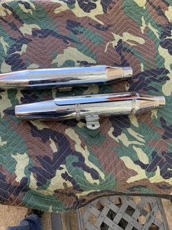 Harley Davidson mufflers used on 1340cc