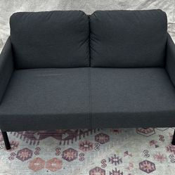 IKEA Glostad Dark Gray Sofa Couch Loveseat